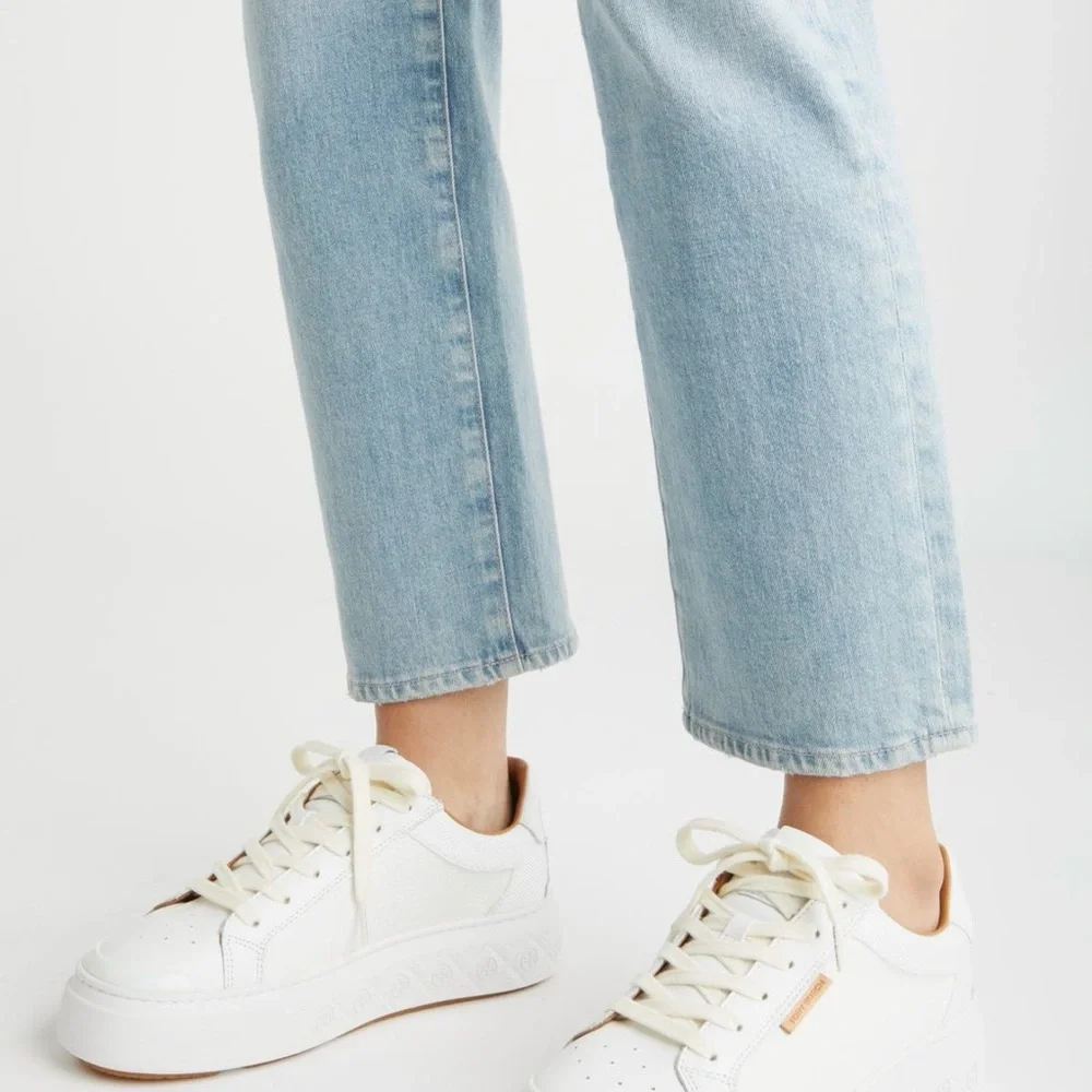 Tory Burch Ladybug White Sneakers | 8 - Picture 2 of 11